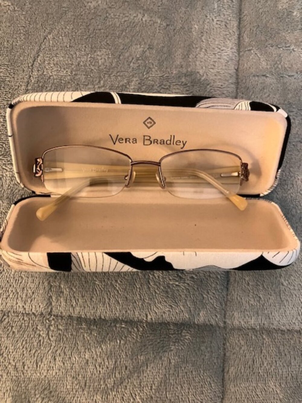 Vera Bradley Eyeglasses Frame & Clamshell Case